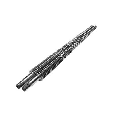 quality Profesional 110/220 Conical Barril de tornillo doble para el apoyo de PVC Suzhou fábrica de equipos factory