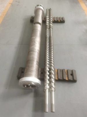 quality Krauss Maffei Kmd75 paralelo doble tornillo y cañón factory